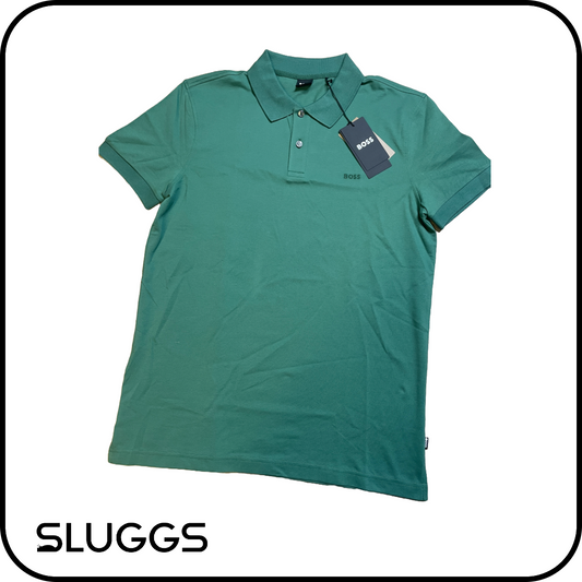 HUGO BOSS - FIRENZE POLO SHIRT BOTTLE GREEN