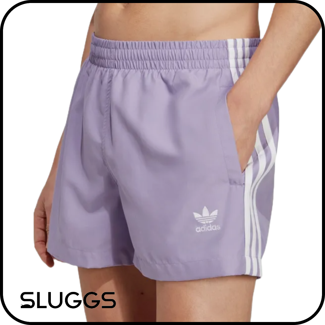 ADIDAS ORIGINALS - ORI 3 STRIPE SWIM SHORTS