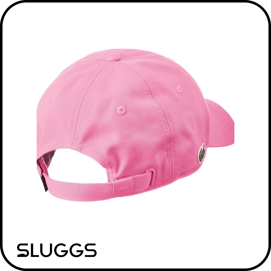 LACOSTE - SMALL SIDE LOGO CAP PINK