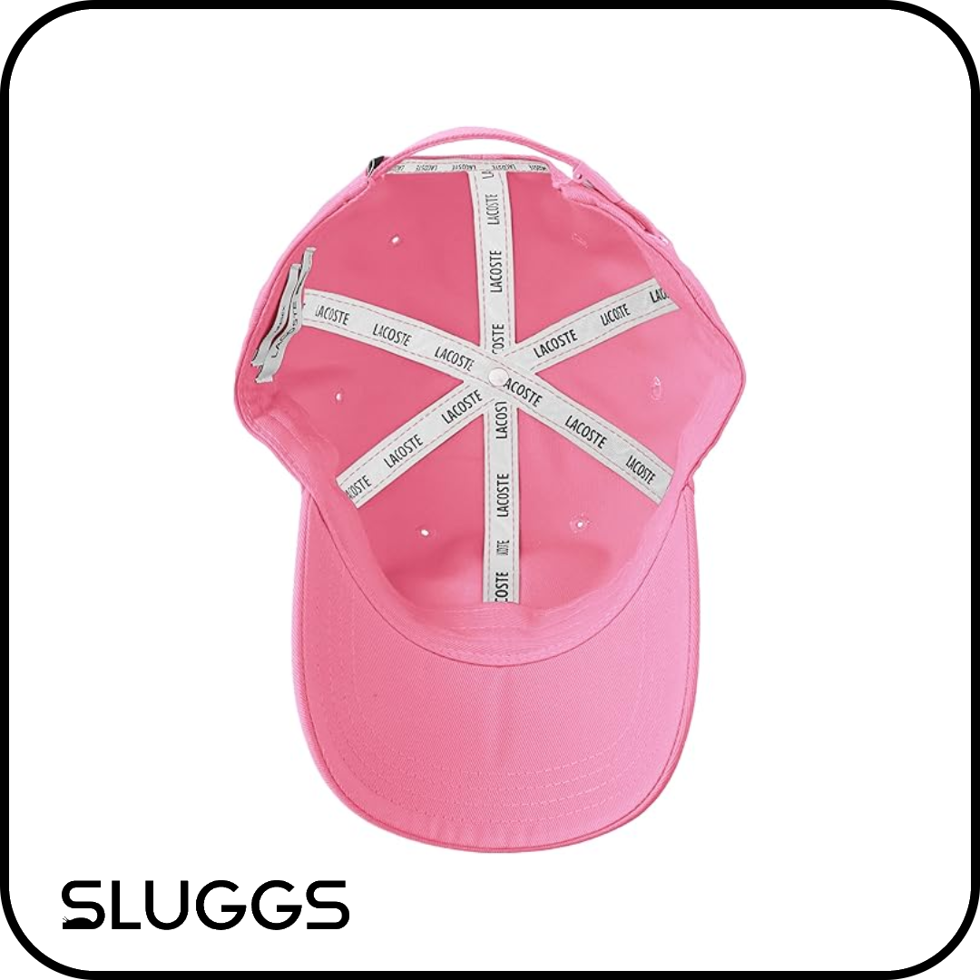 LACOSTE - SMALL SIDE LOGO CAP PINK