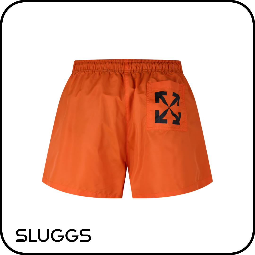 OFF WHITE - SINGLE ARROW SWIMSHORTS