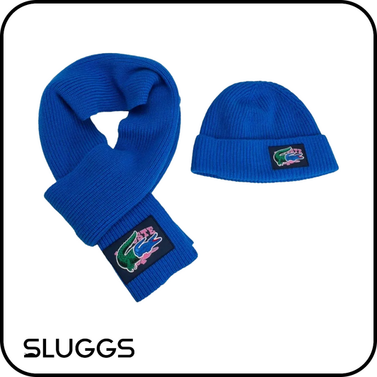 LACOSTE - BEANIE HAT & SCARF BOX SET