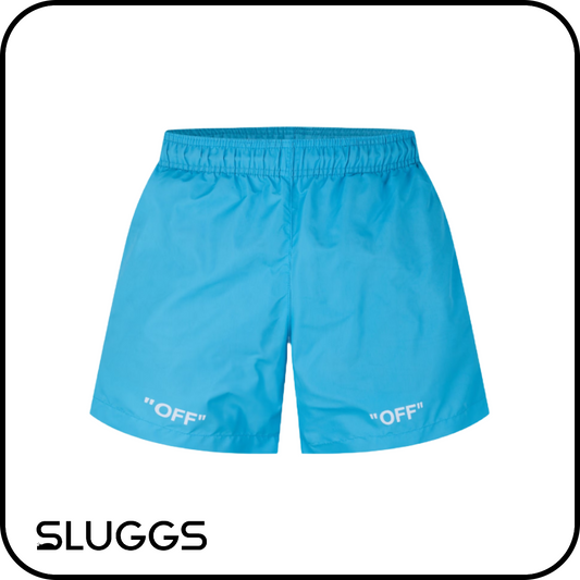 OFF WHITE - QUOTE SWIMSHORTS