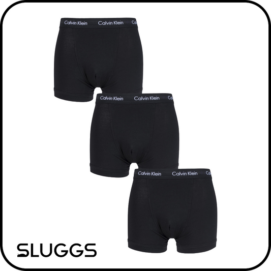 CALVIN KLEIN - COTTON STRETC TRUNKS (3 PACK)