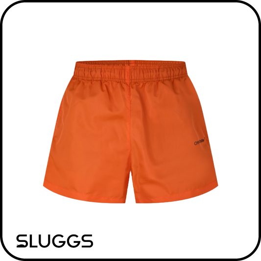 OFF WHITE - SINGLE ARROW SWIMSHORTS